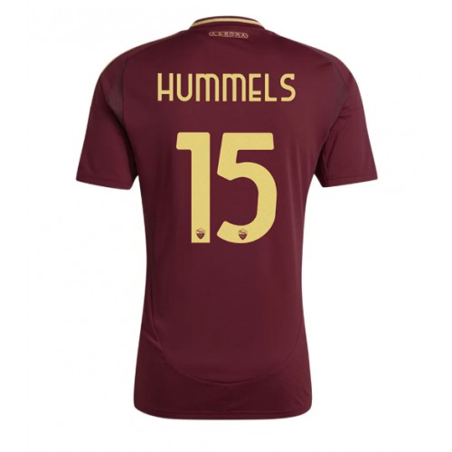 Dres AS Roma Mats Hummels #15 Domaci 2024-25 Kratak Rukav